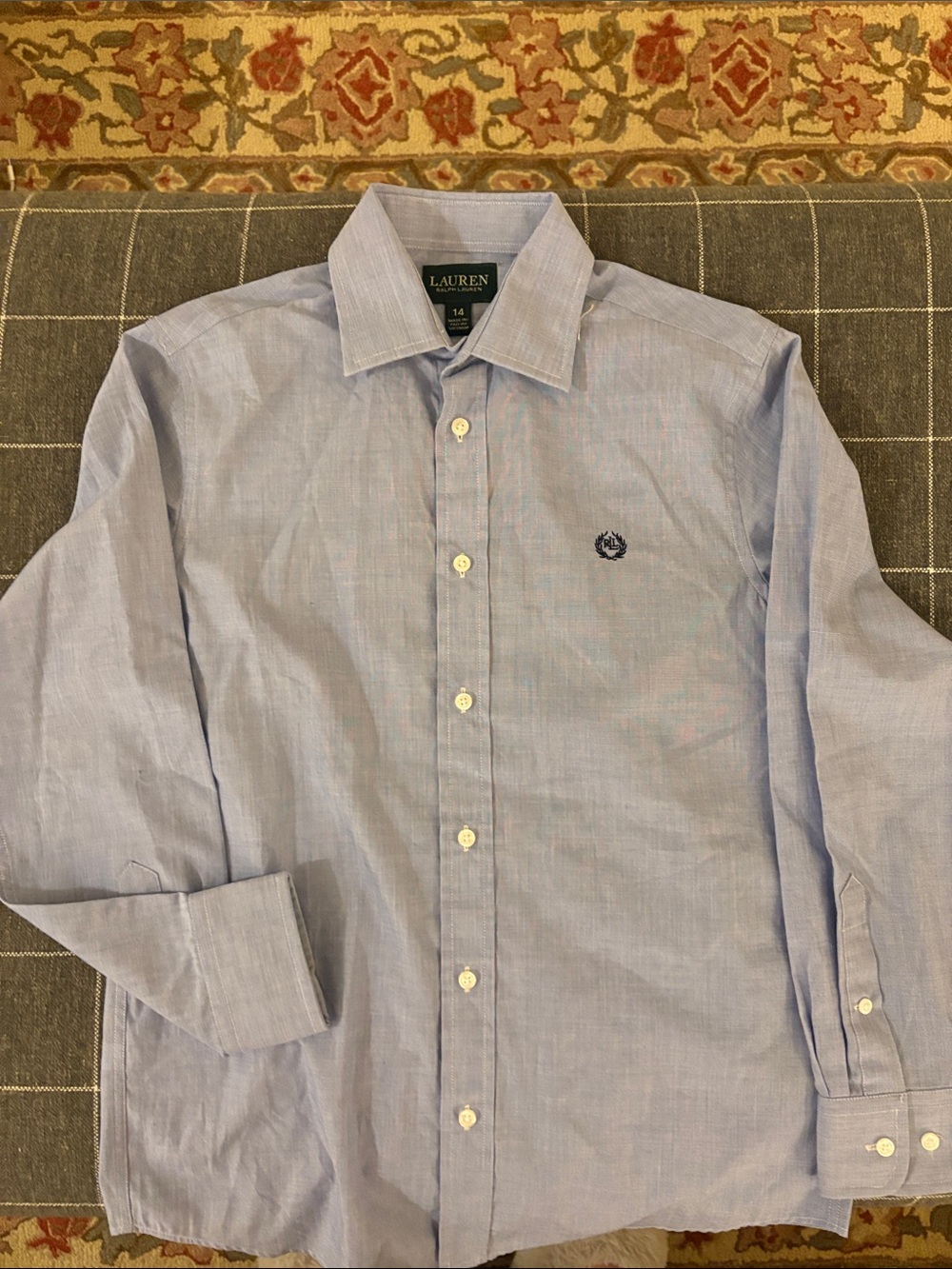 Ralph Lauren Light Blue Oxford Dress Shirt